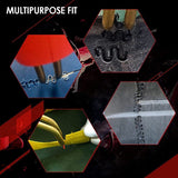 Kitchen & Bathroom DIY: Plastic Welder Garage Tool Hot Staple Staplers Bumper Repair Welding Machine Kit