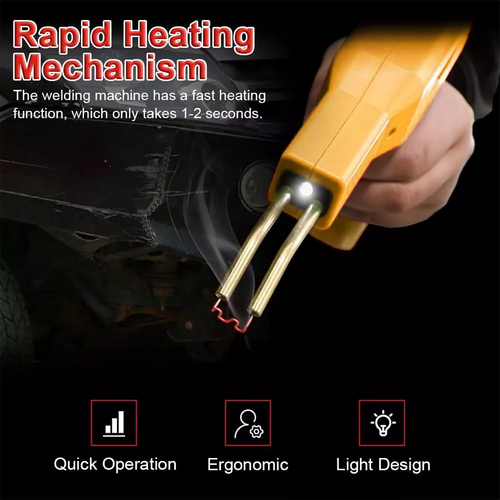 Automotive Repair & Speciality Tools: 200W Plastic Welder Garage Tool Hot Staplers Cracke Bumper Repair Weld Machine