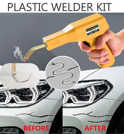 Automotive Repair & Speciality Tools: 200W Plastic Welder Garage Tool Hot Staplers Cracke Bumper Repair Weld Machine