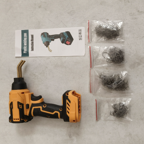 Gardening Tools: Cordless Plastic Welder Hot Stapler Bumper Repair Welding Machine +400 Staples