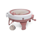 Camp Safety Equipment: 48 Needles DIY Knitting Machine Weaving Swift Yarn Fiber String Ball Wool Winder