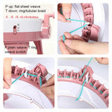 Camp Safety Equipment: 48 Needles DIY Knitting Machine Weaving Swift Yarn Fiber String Ball Wool Winder