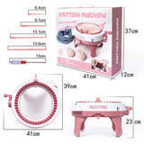 Camp Safety Equipment: 48 Needles DIY Knitting Machine Weaving Swift Yarn Fiber String Ball Wool Winder