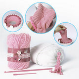 Camp Safety Equipment: 48 Needles DIY Knitting Machine Weaving Swift Yarn Fiber String Ball Wool Winder