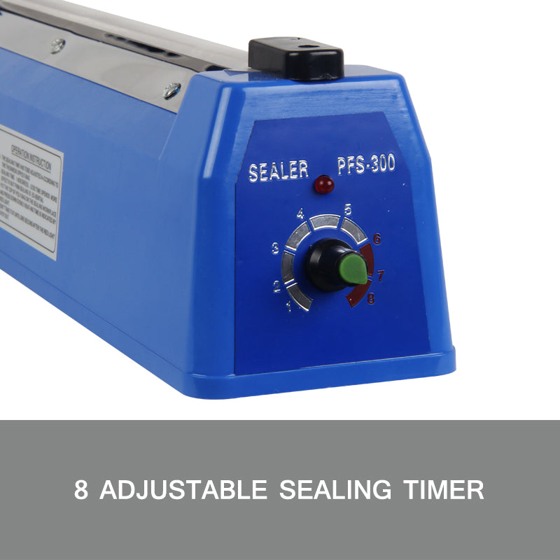 Food Storage: 300mm Impulse Heat Sealer Sealing SAA Machine Electric Plastic Poly Bag