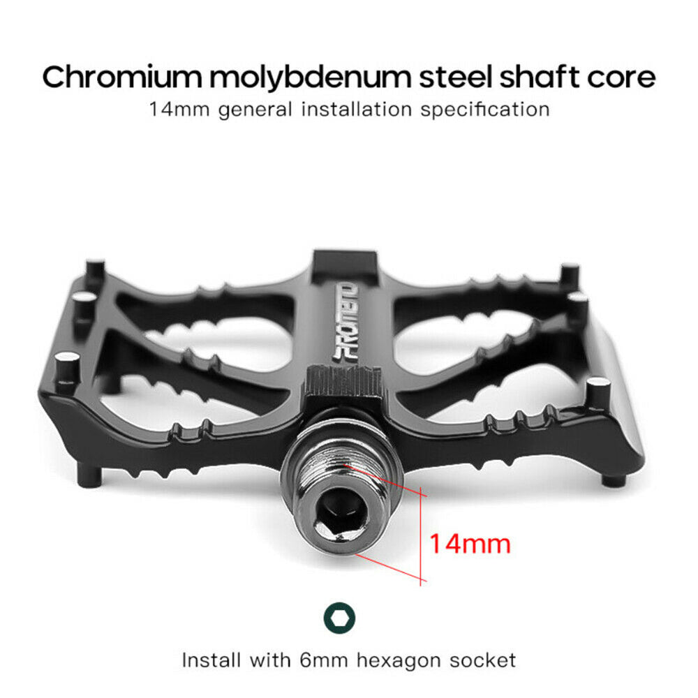 Bicycle Parts: 1 Pair Bicycle Pedal Mountain Road Bike Cycling Anti Slip Bearing Pedals