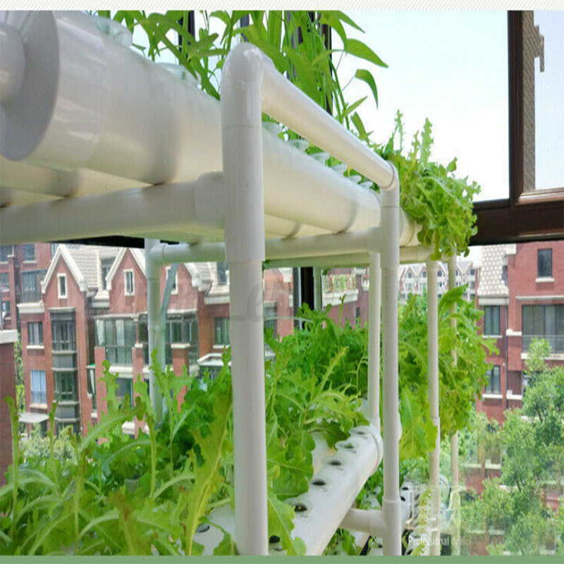 Gardening Accessories: 108 Plant Sites Hydroponic Grow Tool Kit Vegetable Garden Hydroponic Grow System