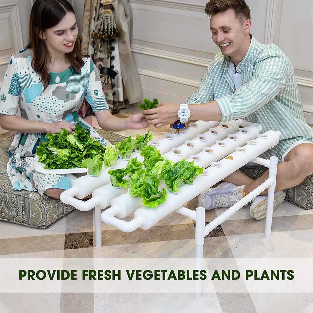 Gardening Accessories: 36 Sites Hydroponic Grow Tool Kits Vegetable Garden System 220V Water Pump