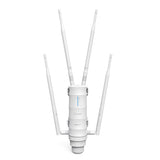 Bridges & Routers: WAVLINK AC1200 Outdoor WiFi Dual Band Long Range Aerial HD4 Extender WiFi Router