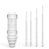 Bridges & Routers: WAVLINK AC1200 Outdoor WiFi Dual Band Long Range Aerial HD4 Extender WiFi Router