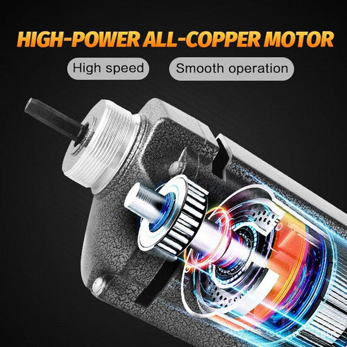 Hand Tools: Portable Handheld Electric Concrete Cement Mixing Vibrator w/Flexible Hose MAX1800W