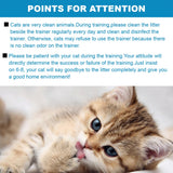 Cat Furniture: Cat Toilet Training System 3 Step Litter Kwitter Pet Training DVD Instruction