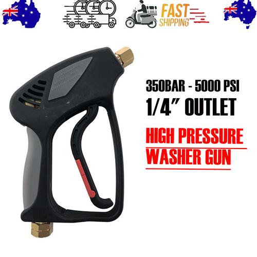 Automotive Cleaning: 1/4'' High Pressure Washer Gun 350BAR/5000PSI Power Wash Foam Spray gun
