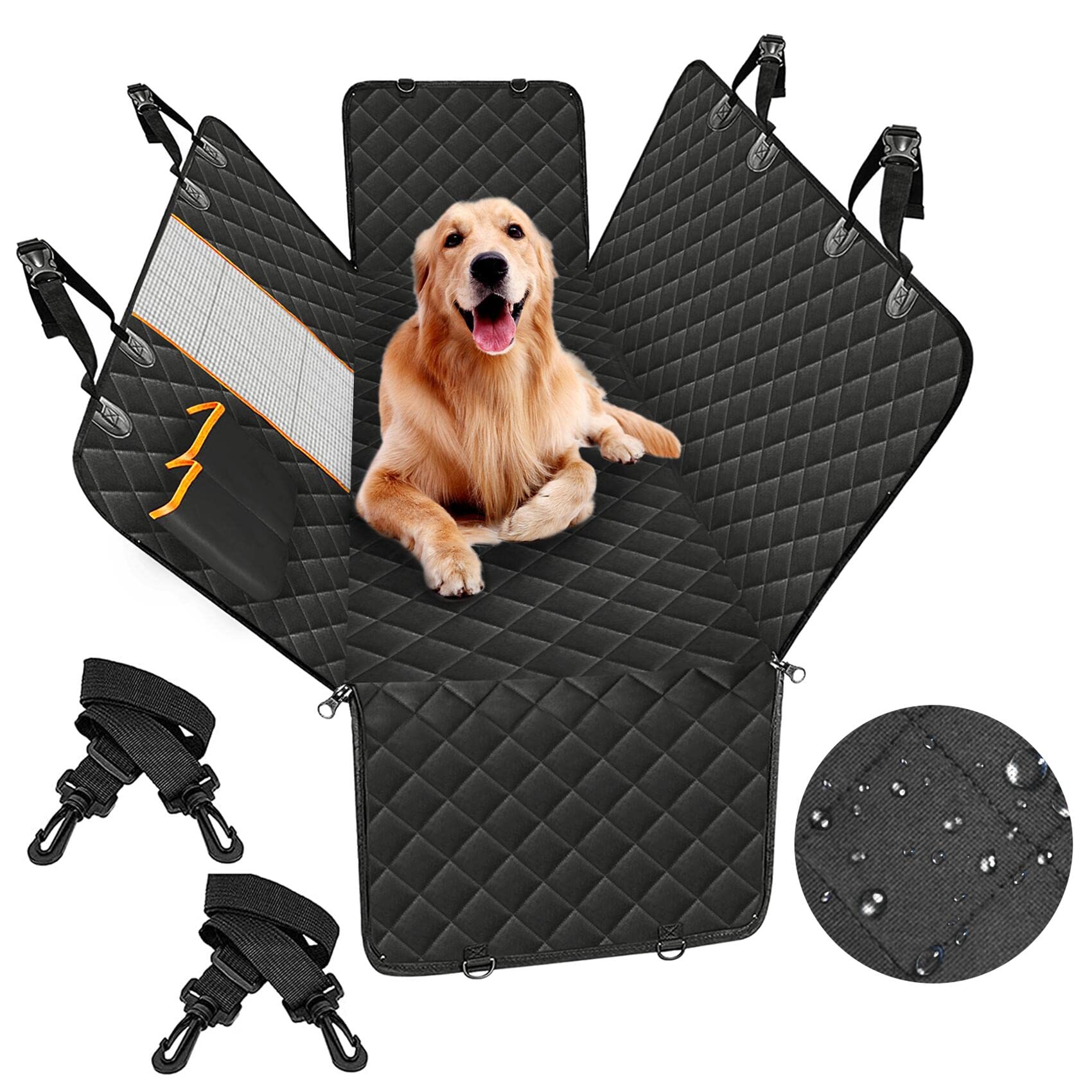 Baby & Toddler Clothing: Premium Waterproof Pet Cat Dog Back Car Seat Cover Hammock Nonslip Protector Mat