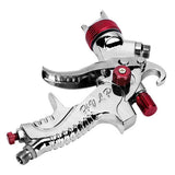 Painting Tools: Spray Gun Kit HVLP Gravity Feed Air Paint Sprayer 3 Nozzles 1.4mm 1.7mm 2mm