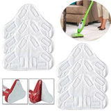 Food Storage: 5PCS Stick On White Washable Cleaning Pads Microfiber For X5 Steam Mop H20 H2O