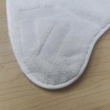 Food Storage: 5PCS Stick On White Washable Cleaning Pads Microfiber For X5 Steam Mop H20 H2O