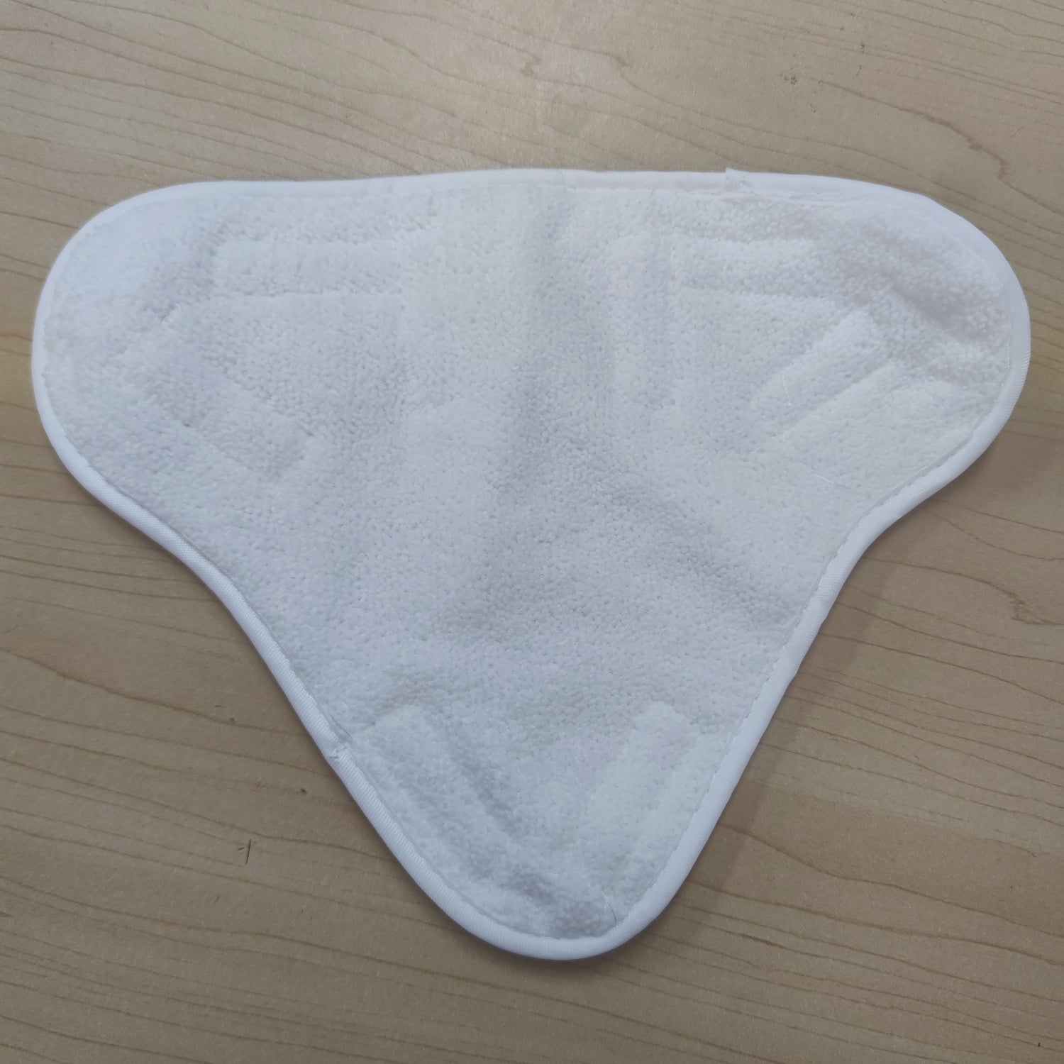 Food Storage: 5PCS Stick On White Washable Cleaning Pads Microfiber For X5 Steam Mop H20 H2O