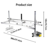 Power Saws: Chainsaw Mill For Saws 14"-36" Bar Furniture Making Wood Cutting Aluminum Steel