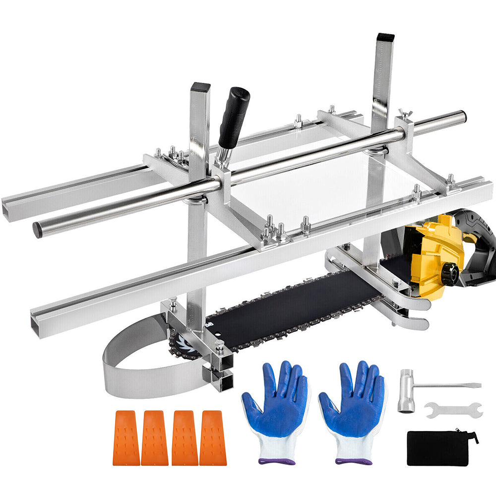 Power Saws: Chainsaw Mill For Saws 14"-36" Bar Furniture Making Wood Cutting Aluminum Steel