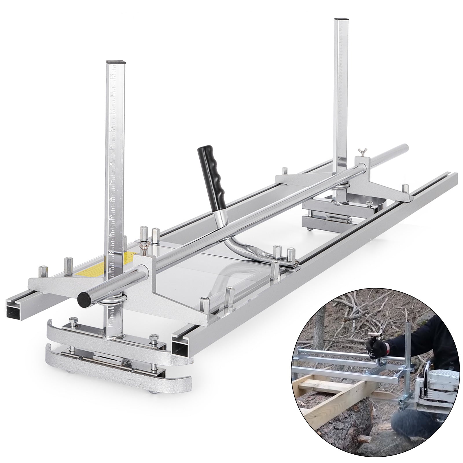 Power Saws: Chainsaw Mill For Saws 14"-36" Bar Furniture Making Wood Cutting Aluminum Steel
