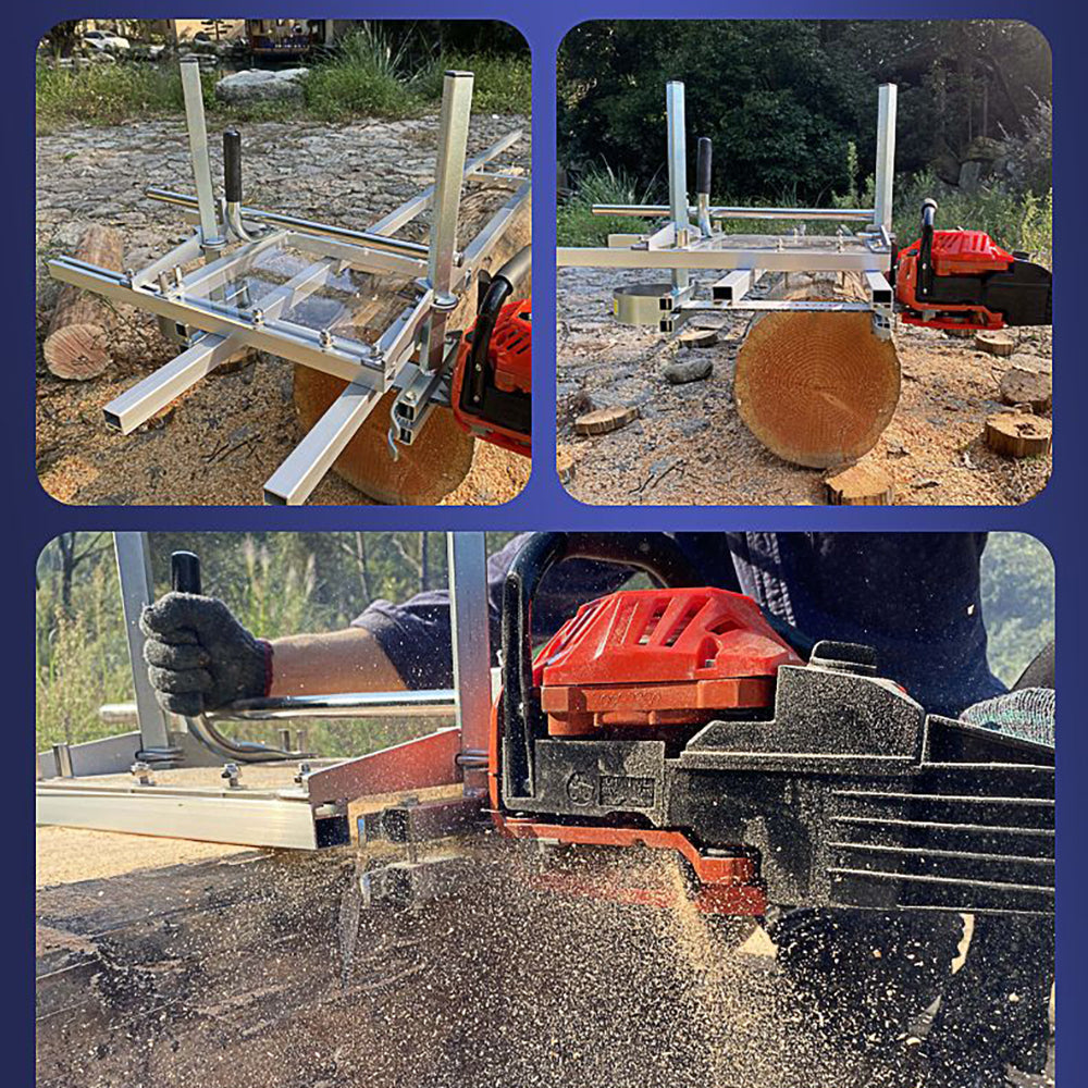 Power Saws: Chainsaw Mill For Saws 14"-36" Bar Furniture Making Wood Cutting Aluminum Steel