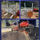 Power Saws: Chainsaw Mill For Saws 14"-36" Bar Furniture Making Wood Cutting Aluminum Steel