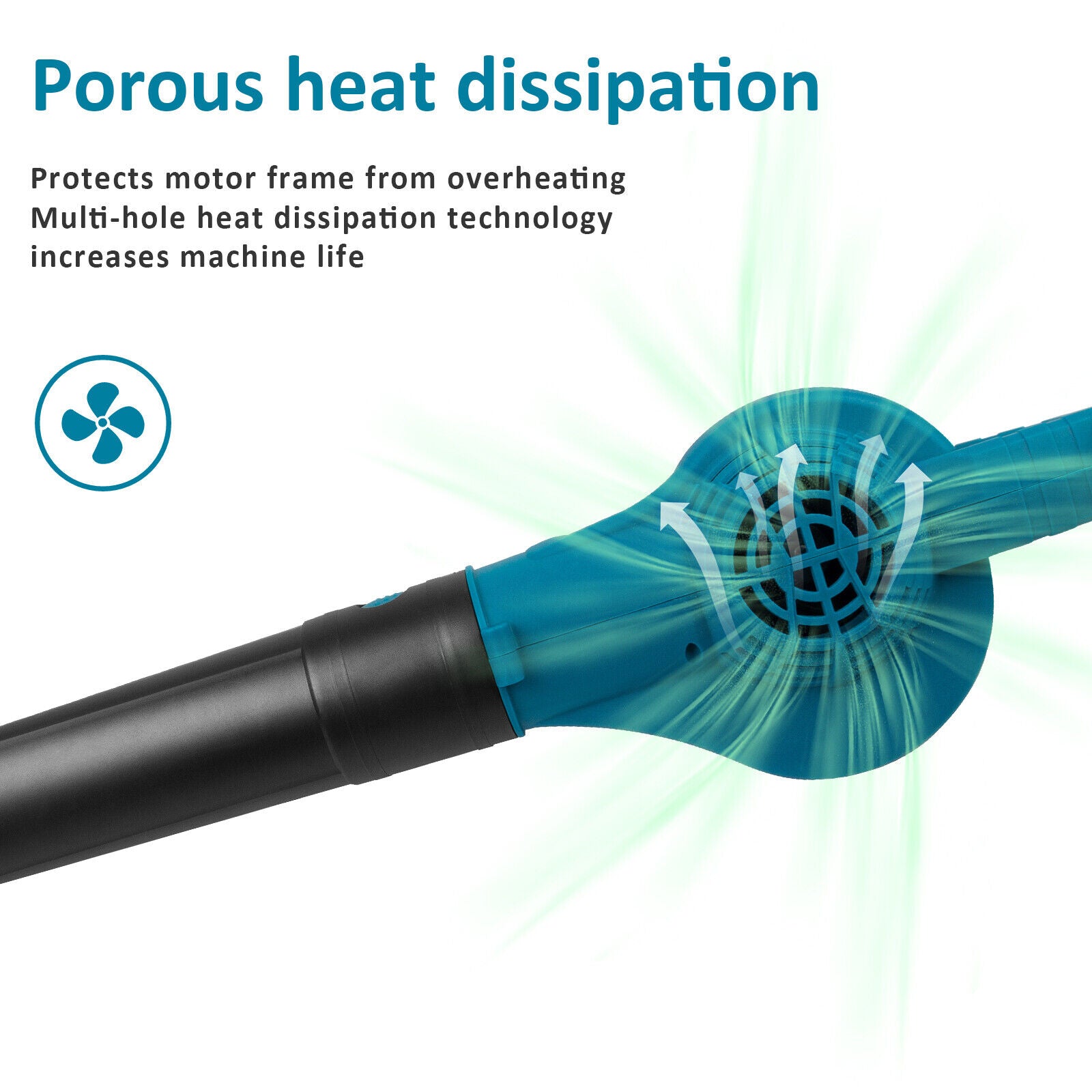 Gardening Tools: Cordless Garden Leaf Dust Blower Handheld For Makita With 2Battery & Charger 36V