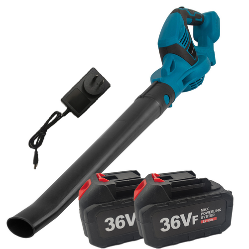 Gardening Tools: Cordless Garden Leaf Dust Blower Handheld For Makita With 2Battery & Charger 36V