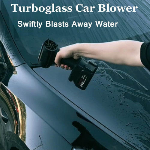 Leaf Blowers: Cordless Blower Portable Handheld Electric Brushless Turbo Jet Fan w/2 Batteries