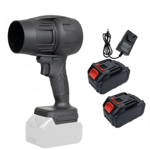 Leaf Blowers: Cordless Blower Portable Handheld Electric Brushless Turbo Jet Fan w/2 Batteries