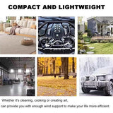 Leaf Blowers: Stepless Cordless Leaf Blower w/2 Batteries Portable Handheld Turbo Jet Fan AU