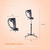 Hair Styling Tools: New Standing Hair Dryer Accelerator Colour 360 Rotating Halo Rolling Salon Equipment