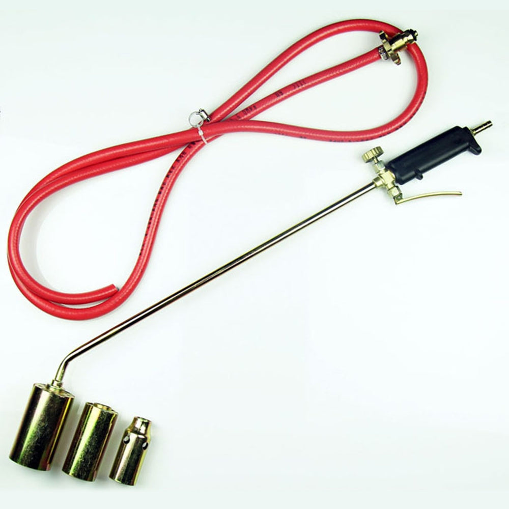 Gardening Tools: Weed Torch Burner Kit Shrub Weed Grass Killer Butane Gas Garden Tools Nozzl Hose