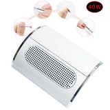 Nail Care: Nail Dust Collector Remover Fan Vacuum Cleaner 3 Fan Suction Manicure Machine