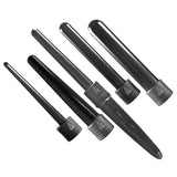 Hair Styling Products: 5 in 1 Hair Curler Wand Set Ceramic Styling Curling Iron Roller Barrel LED+Glove