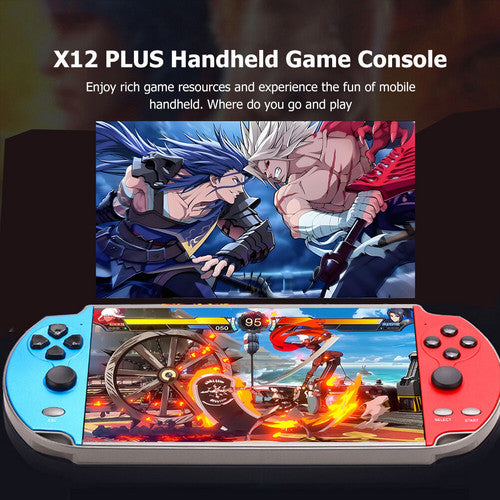 Video Games: 20000+ Retro Games 7 inch Handheld Game Consoles Portable Games Console X12 Plus