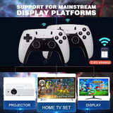 60000+ TV Video Game Stick Retro Gaming Console w/ 2 Wireless Controller 4K HDMI
