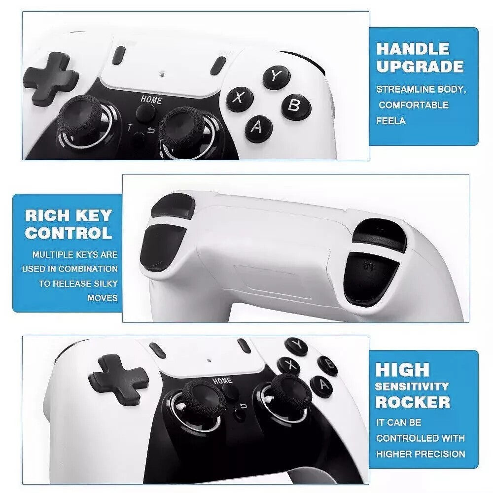 Video Games: 60000+ TV Video Game Stick Retro Gaming Console w/ 2 Wireless Controller 4K HDMI