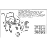 Mobility & Accessibility: Mobile Shower Toilet Commode Chair Bathroom Aluminum Bedside Footrest Wheelchair