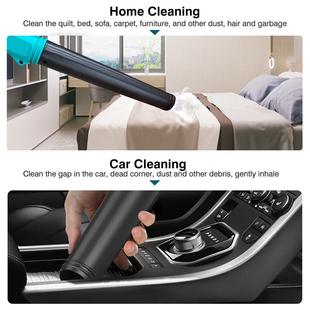 Gardening Tools: Cordless Electric Leaf Blower Home Car Dust Remove For 18V Makita Battery NEW AU