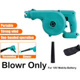 Gardening Tools: Cordless Electric Leaf Blower Home Car Dust Remove For 18V Makita Battery NEW AU