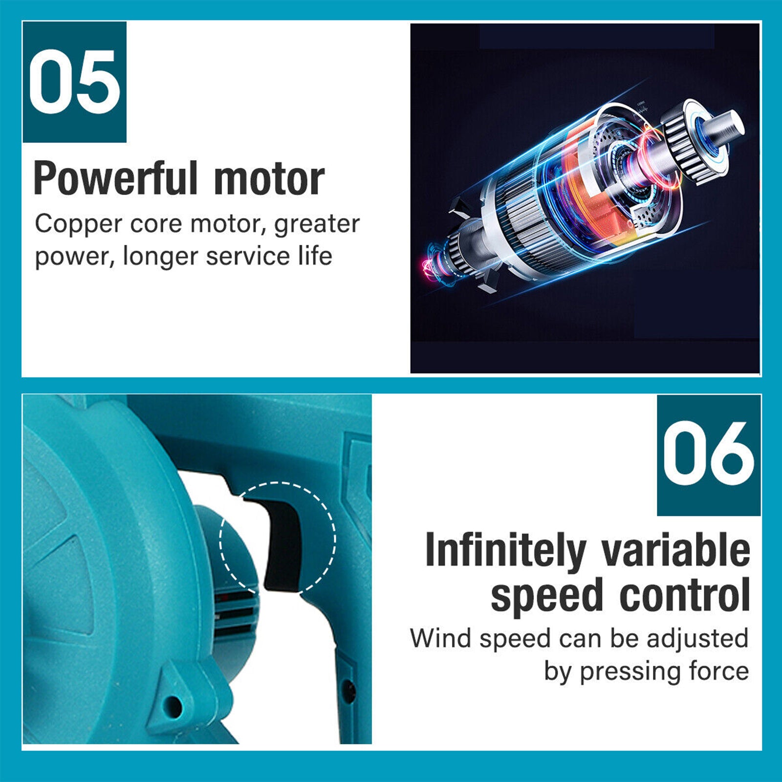 Gardening Tools: 2-in-1 Cordless Electric Leaf Blower w/ 1 Battery Dust Remove Vacuum Cleaner Home Car