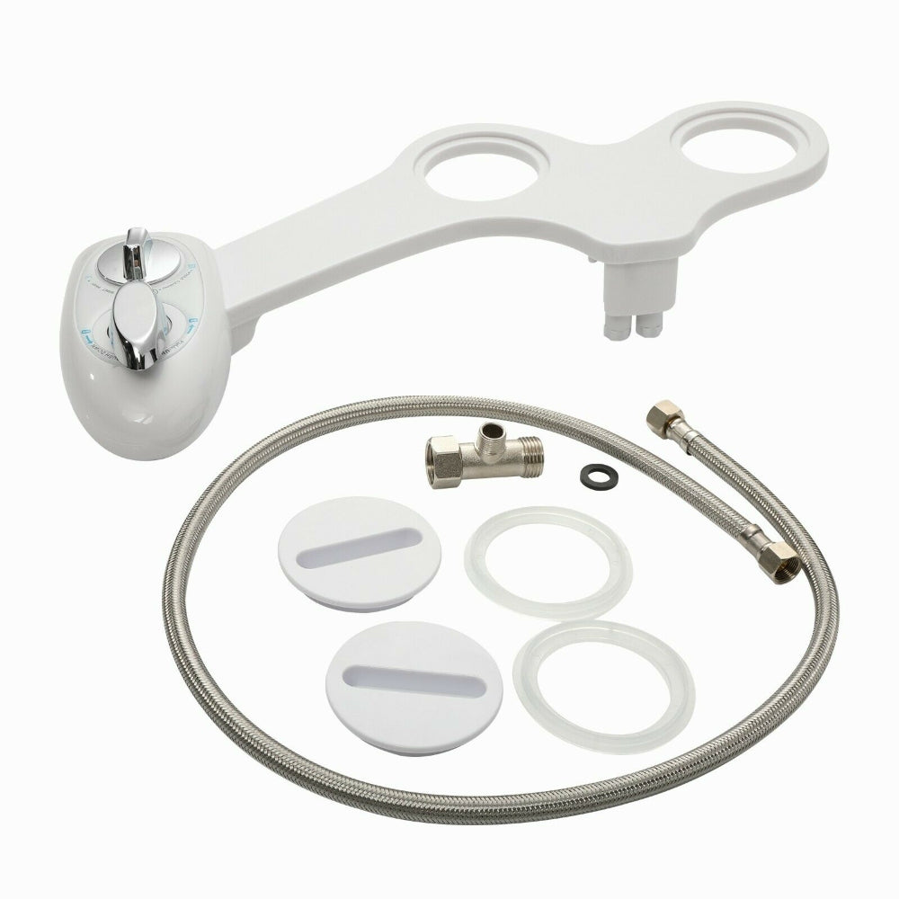 Toilet & Bidet Accessories: Toilet Bidet Seat Spray Hygiene Water Wash Clean Sanitation Bathroom Attachment