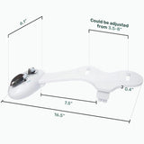 Toilet & Bidet Accessories: Toilet Bidet Seat Spray Hygiene Water Wash Clean Sanitation Bathroom Attachment