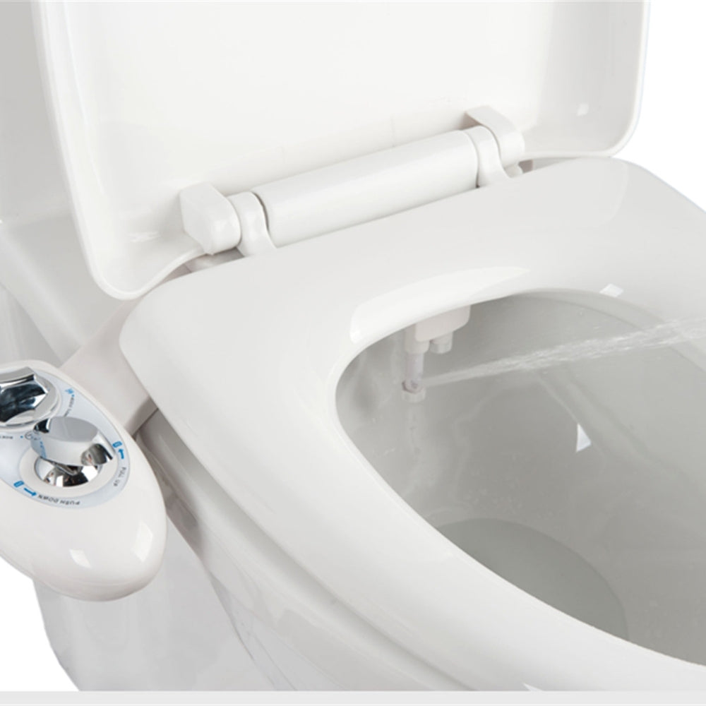 Toilet & Bidet Accessories: Toilet Bidet Seat Spray Hygiene Water Wash Clean Sanitation Bathroom Attachment
