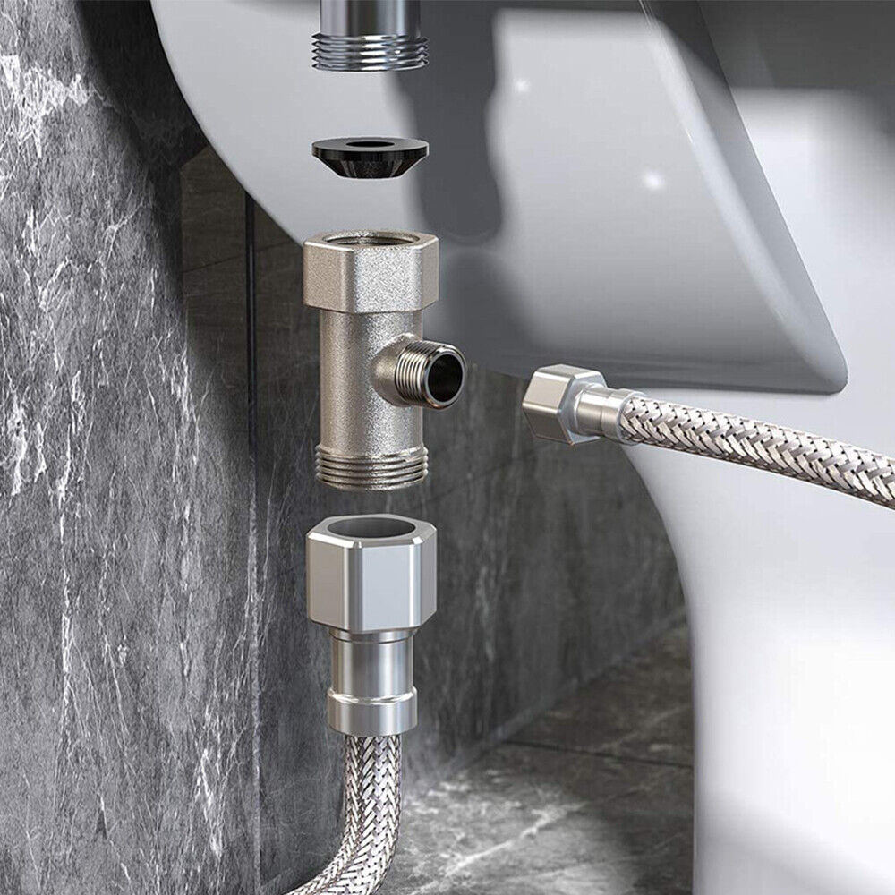 Toilet & Bidet Accessories: Toilet Bidet Seat Dual Nozzles Bidet Non Electric Toilet Water Sprayer Bathroom