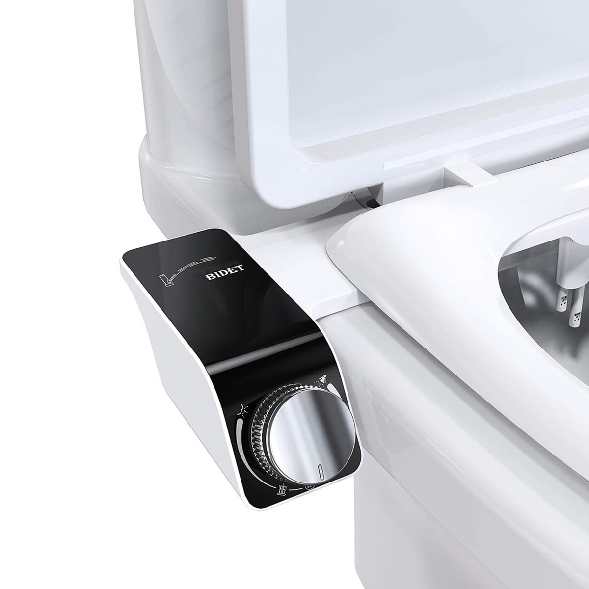 Toilet & Bidet Accessories: Toilet Bidet Seat Dual Nozzles Bidet Non Electric Toilet Water Sprayer Bathroom