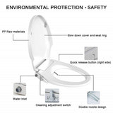 Toilet & Bidet Accessories: Non Electric Bidet Toilet Seat O Cover Bathroom Dual Nozzle Spray Water Wash