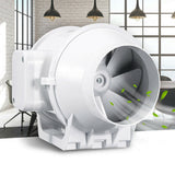Exhaust Fans: 4'' Extractor Fan Duct Hydroponic Inline Exhaust Vent Industrial